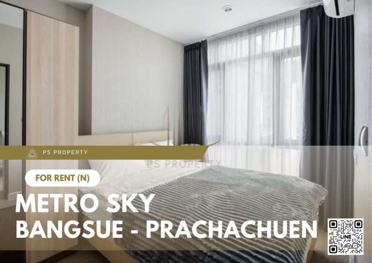 PS17985 – Condo Near MRT Bang Son Station For Rent , Two bedroom unit at Metro Sky Bangsue – Prachachuen
