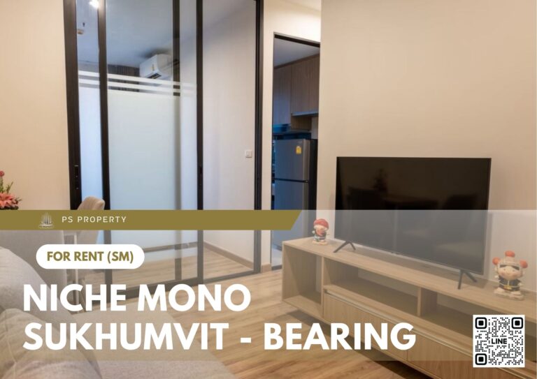 PS76366 – Condo Near BTS Bearing station For Rent , One bedroom unit at Niche Mono Sukhumvit – Bearing
