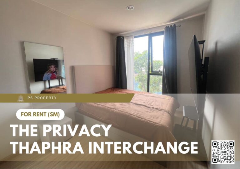 PS67246 – Condo Near MRT Tha Phra Station For Rent , One bedroom unit at The Privacy Thaphra Interchange