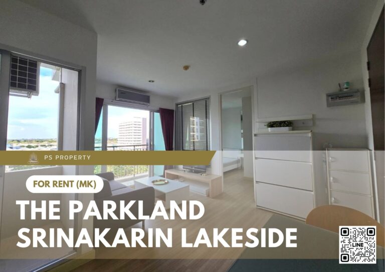 PS71646 – Condo Near MRT Si La Salle Station For Rent , One bedroom unit at The Parkland Srinakarin Lakeside