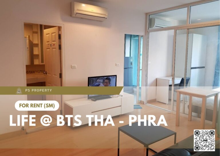 PS71598 – Condo Near MRT Tha Phra Station For Rent , One bedroom unit at Life @ BTS Tha – Phra