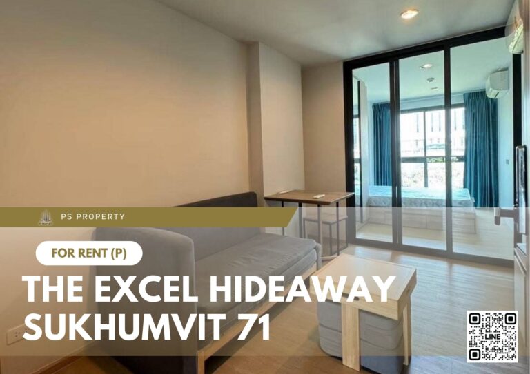 PS70063 – Condo Near BTS Phra Khanong Station For Rent , One bedroom unit at The Excel Hideaway Sukhumvit 71