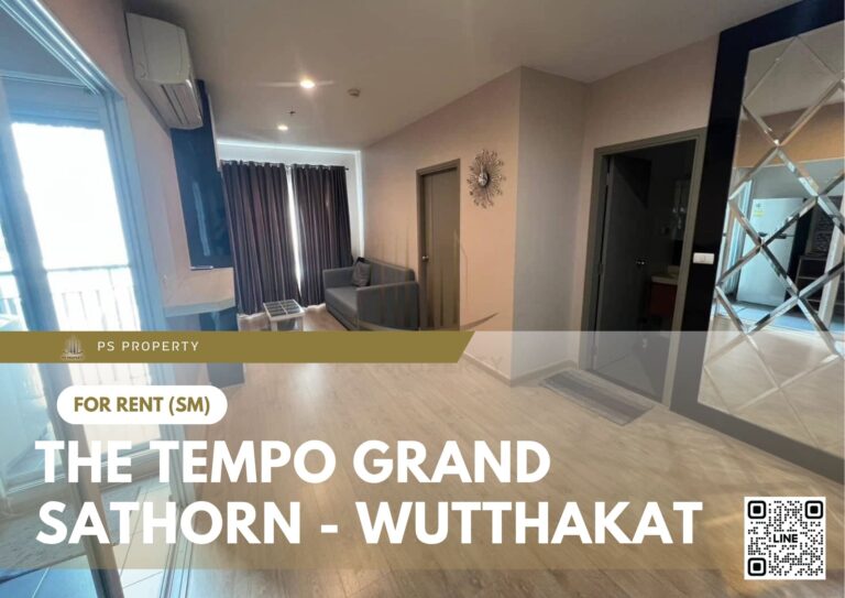 PS45355 – Condo Near BTS Wutthakat Station For Rent , One bedroom unit at The Tempo Grand Sathorn – Wutthakat
