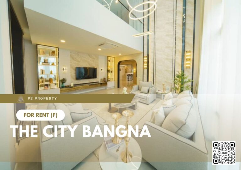 PS73178 – House Near BTS Bang na Station For Rent , at The City Bangna