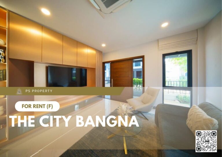 PS71045 – House Near BTS Bang na Station For Rent , at The City Bangna