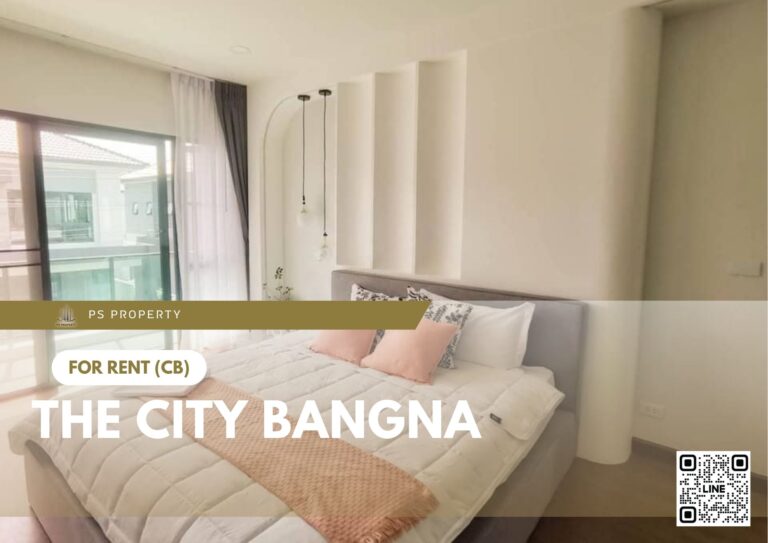 PS64591 – House Near BTS Bang na Station For Rent , at The City Bangna