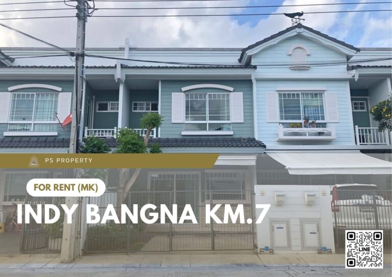 PS74683 – House Near BTS Bang na Station For Rent , at Indy Bangna km.7