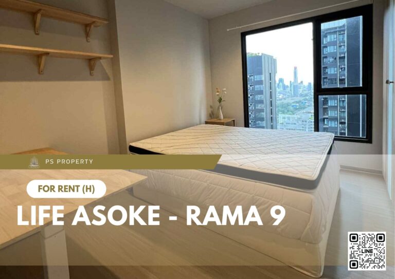 PS76816 – Condo Near MRT Phra Ram 9 Station For Rent , One bedroom unit at Life Asoke – Rama 9