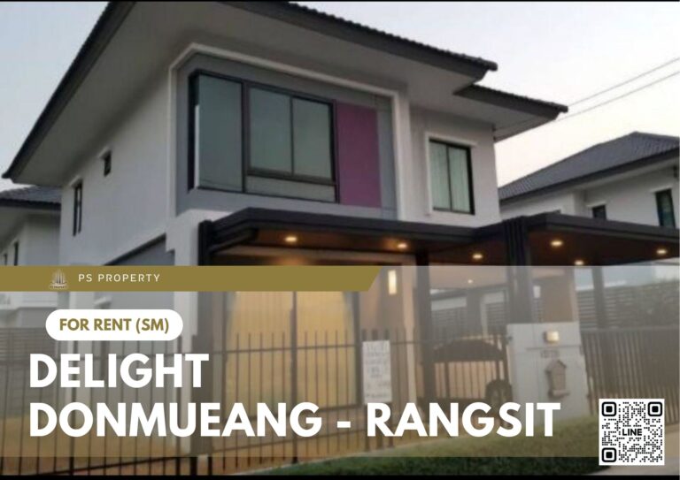 PS76888 – House Near SRT Rangsit Station For Rent , at Delight Donmueang – Rangsit