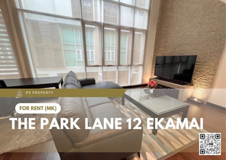 PS75953 – House Near BTS Ekkamai Station For Rent , at The Park Lane 12 Ekamai