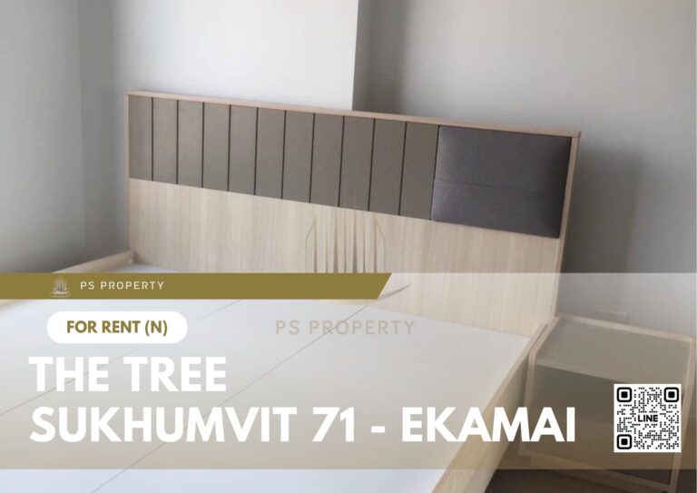PS8123 – Condo Near ARL Ramkhamhaeng Station For Rent , One bedroom unit at The Tree Sukhumvit 71 – Ekamai