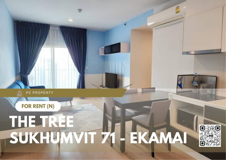 PS23562 – Condo Near ARL Ramkhamhaeng Station For Rent , Two bedroom unit at The Tree Sukhumvit 71 – Ekamai