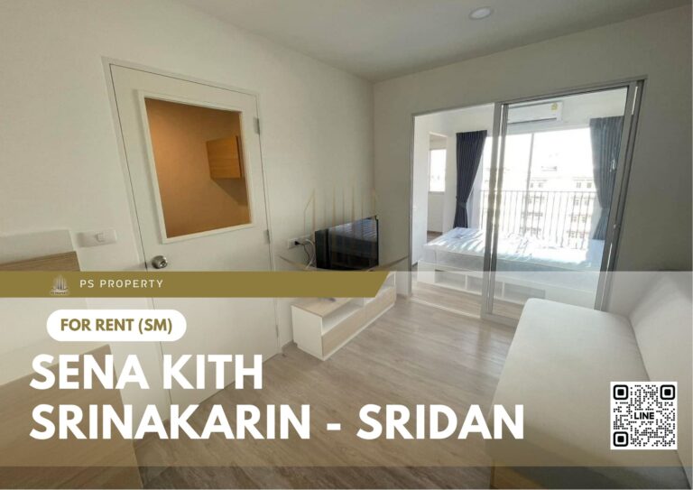 PS27460 – Condo Near MRT Si Dan Station For Rent , One bedroom unit at Sena Kith Srinakarin – Sridan