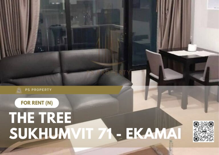 PS44386 – Condo Near ARL Ramkhamhaeng Station For Rent , One bedroom unit at The Tree Sukhumvit 71 – Ekamai