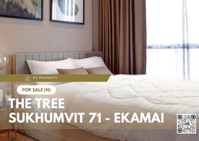 PS54650 – Condo Near ARL Ramkhamhaeng Station For Sale , One bedroom unit at The Tree Sukhumvit 71 – Ekamai