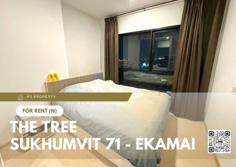 PS63175 – Condo Near ARL Ramkhamhaeng Station For Rent , One bedroom unit at The Tree Sukhumvit 71 – Ekamai
