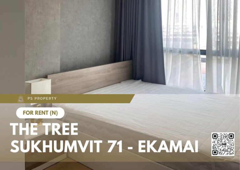 PS64826 – Condo Near ARL Ramkhamhaeng Station For Rent , One bedroom unit at The Tree Sukhumvit 71 – Ekamai