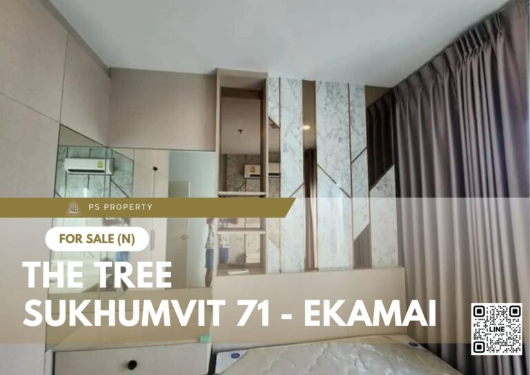 PS69701 – Condo Near ARL Ramkhamhaeng Station For Sale , One bedroom unit at The Tree Sukhumvit 71 – Ekamai