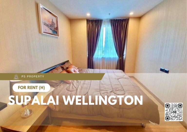 PS70922 – Condo Near MRT Thailand Cultural Centre Station For Rent , One bedroom unit at Supalai Wellington