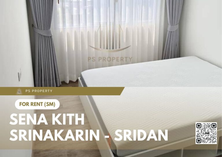 PS12215 – Condo Near MRT Si Dan Station For Rent , One bedroom unit at Sena Kith Srinakarin – Sridan