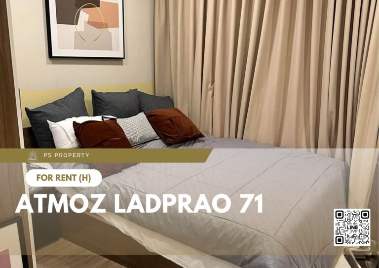 PS69831 – Condo Near MRT Lat Phrao 71 Station For Rent , Two bedroom unit at Atmoz Ladprao 71