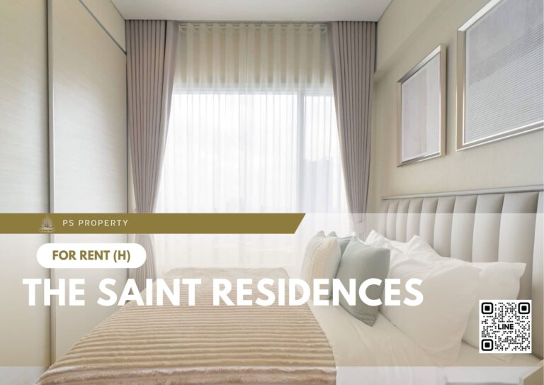 PS74343 – Condo Near MRT PhahonYothin Station For Rent , One bedroom unit at The Saint Residences