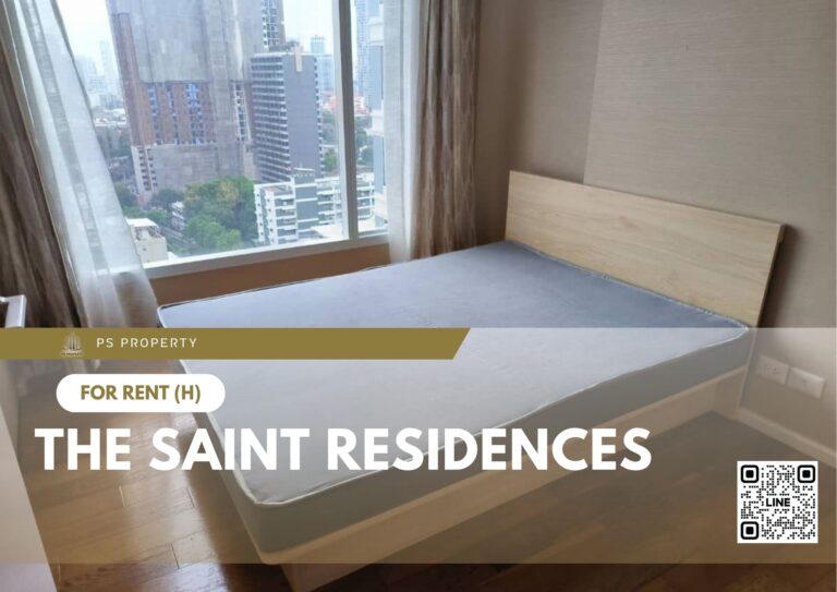 PS64059 – Condo Near MRT PhahonYothin Station For Rent , One bedroom unit at The Saint Residences