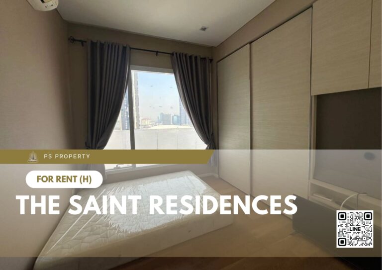 PS55127 – Condo Near MRT PhahonYothin Station For Rent , One bedroom unit at The Saint Residences