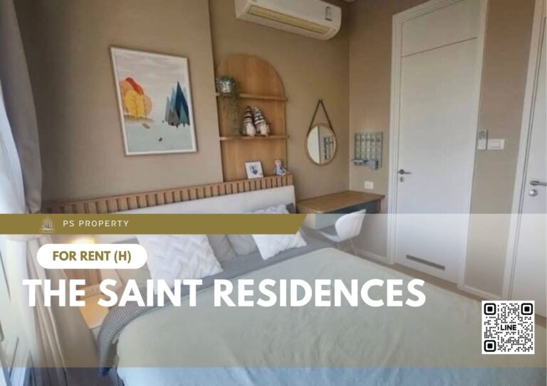 PS61918 – Condo Near MRT PhahonYothin Station For Rent , One bedroom unit at The Saint Residences