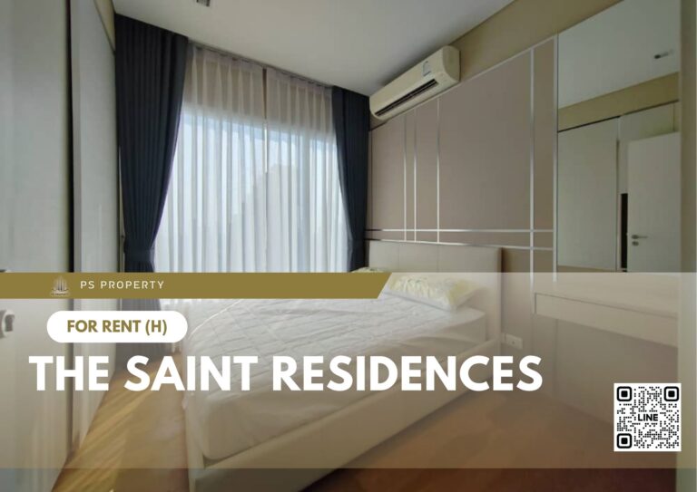 PS59477 – Condo Near MRT PhahonYothin Station For Rent , One bedroom unit at The Saint Residences