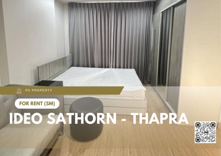 PS61929 – Condo Near BTS Pho Nimit Station For Rent , One bedroom unit at IDEO Sathorn – Thapra