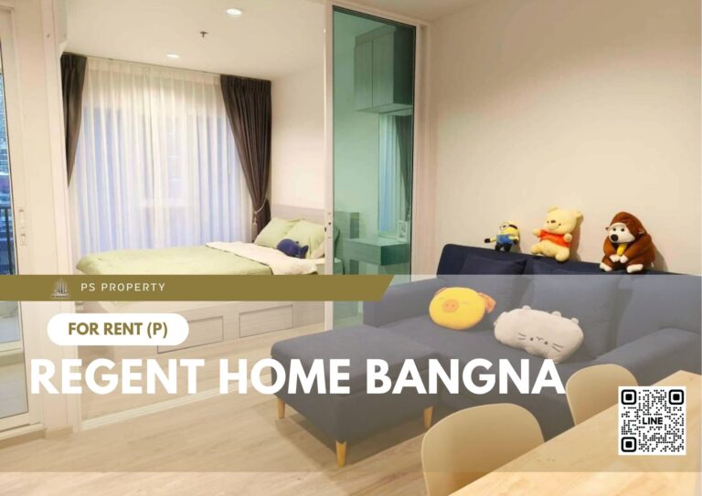 PS67493 – Condo Near BTS Bang na Station For Rent , One bedroom unit at Regent home bangna