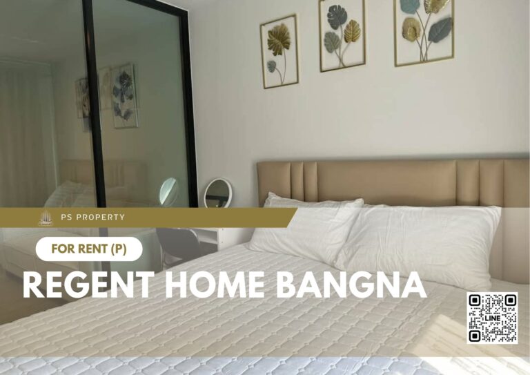 PS56266 – Condo Near BTS Bang na Station For Rent , One bedroom unit at Regent home bangna