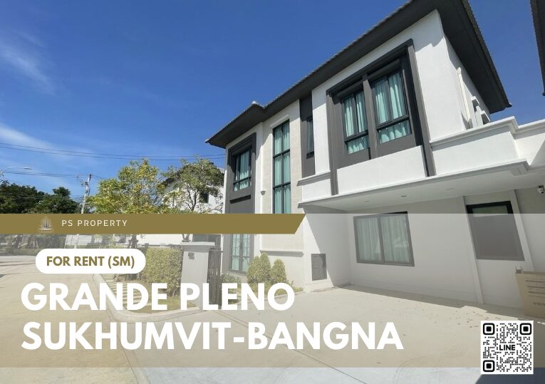PS77879 – House Near MRT Si Iam Station For Rent , at Grande Pleno Sukhumvit-Bangna
