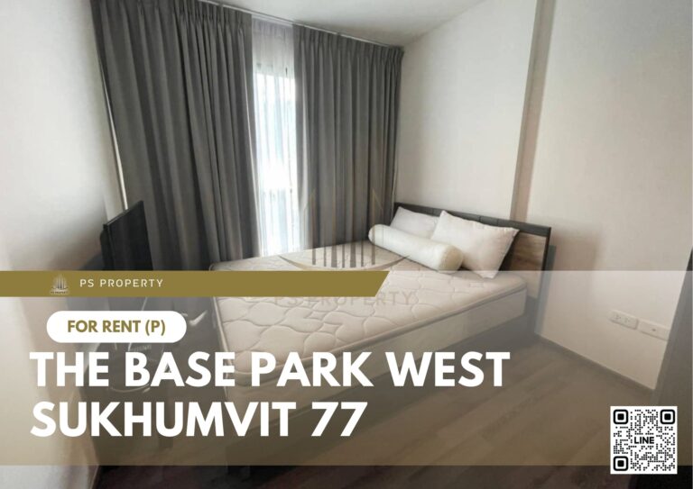 PS25739 – Condo Near BTS On Nut Station For Rent , One bedroom unit at The Base Park West Sukhumvit 77