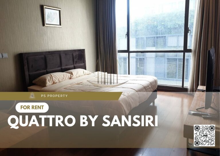 PS30368 – Condo Near BTS Thong Lo Station For Rent , Two bedroom unit at Quattro by Sansiri
