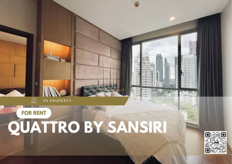 PS30805 – Condo Near BTS Thong Lo Station For Rent , One bedroom unit at Quattro by Sansiri