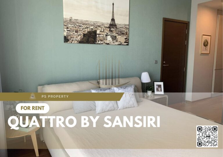 PS41105 – Condo Near BTS Thong Lo Station For Rent , One bedroom unit at Quattro by Sansiri