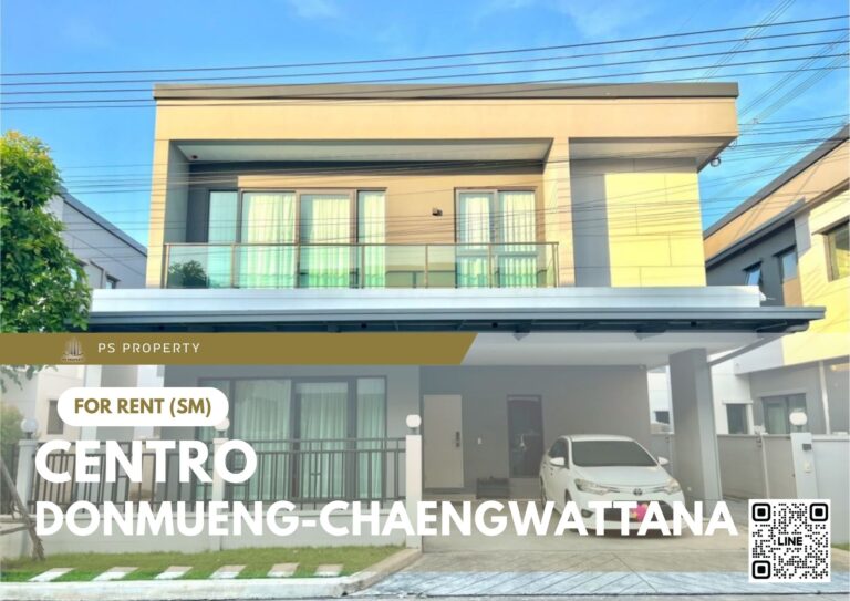 PS77544 – House Near SRT Don Mueang Station For Rent , at Centro Donmueng-Chaengwattana