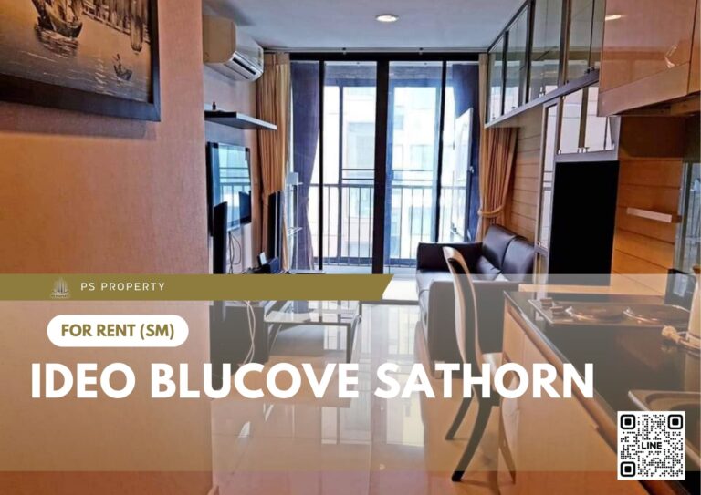 PS77460 – Condo Near BTS Wongwian Yai Station For Rent , One bedroom unit at IDEO Blucove Sathorn