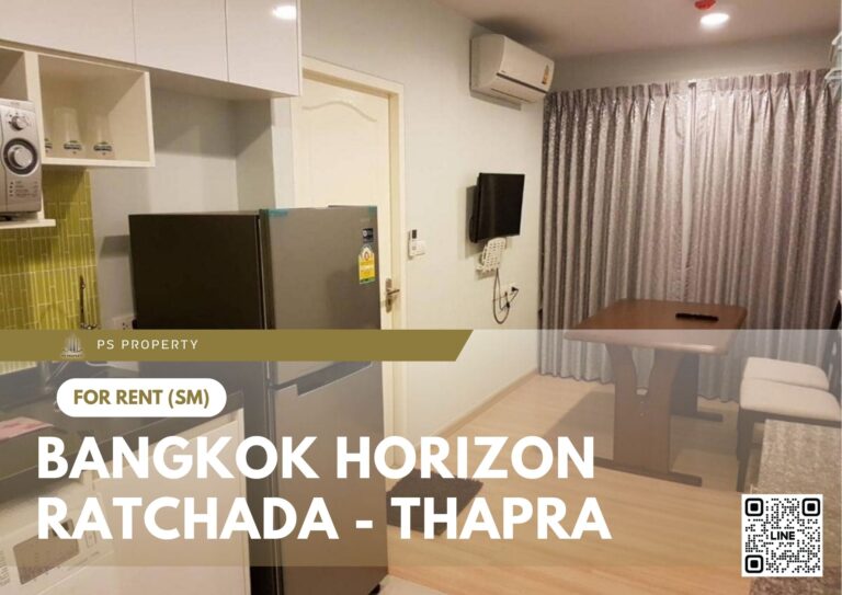 PS65865 – Condo Near BTS Talat Phlu Station For Rent , One bedroom unit at Bangkok Horizon Ratchada – Thapra
