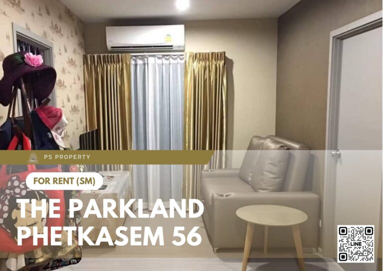 PS71710 – Condo Near MRT Phasi Charoen Station For Rent , Two bedroom unit at The Parkland Phetkasem 56