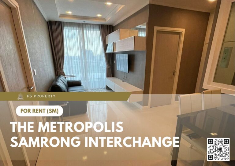 PS78507 – Condo Near BTS Samrong Station For Rent , Two bedroom unit at The Metropolis Samrong Interchange