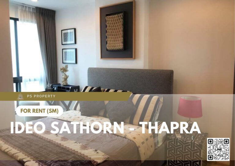 PS78514 – Condo Near BTS Pho Nimit Station For Rent , One bedroom unit at IDEO Sathorn – Thapra