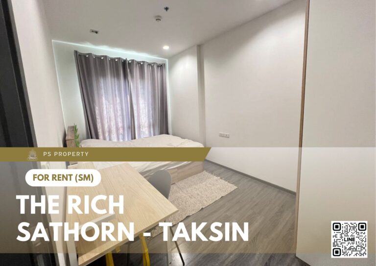 PS61049- Condo Near BTS Wongwian Yai Station For Rent , One bedroom unit at The Rich Sathorn – Taksin