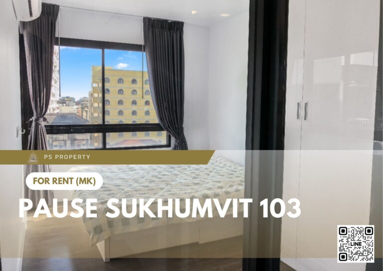 PS78133 – Condo Near BTS Udom Suk Station For Rent , One bedroom unit at Pause Sukhumvit 103