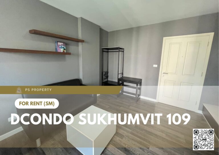 PS67882 – Condo Near BTS Bearing Station For Rent , One bedroom unit at dcondo Sukhumvit 109