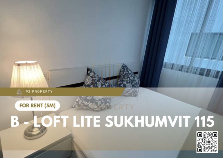 PS52000 – Condo Near BTS Bearing Station For Rent , One bedroom unit at B – Loft Lite Sukhumvit 115