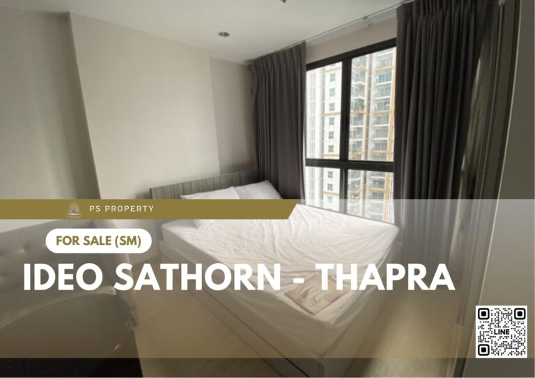 PS78910 – Condo Near BTS Pho Nimit Station For Sale , One bedroom unit at IDEO Sathorn – Thapra