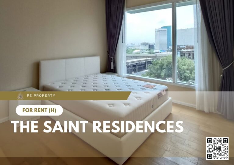 PS78954 – Condo Near MRT PhahonYothin Station For Rent , One bedroom unit at The Saint Residences